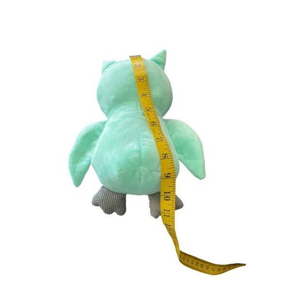 Millie & Ben Mint Green Soft Owl Plush Stuffed Animal Toy 10” - Picture 8 of 11